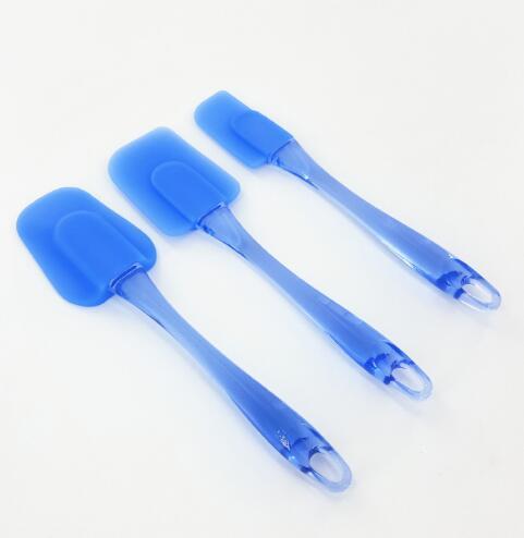 3-Piece Heat-Resistant Silicone Spatula Set for Cooking & Baking