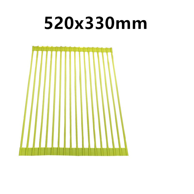 Foldable Stainless Steel Sink Dish Drying Rack