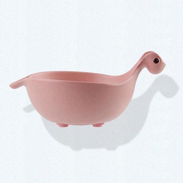 Eco-Friendly Wheat Straw Dinosaur Bowls – BPA-Free, Lightweight & Unbreakable Kids Tableware