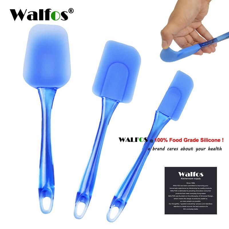 3-Piece Heat-Resistant Silicone Spatula Set for Cooking & Baking
