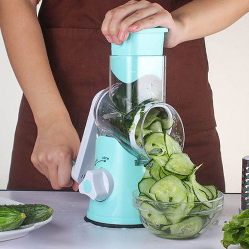 Multifunctional Round Mandoline Slicer