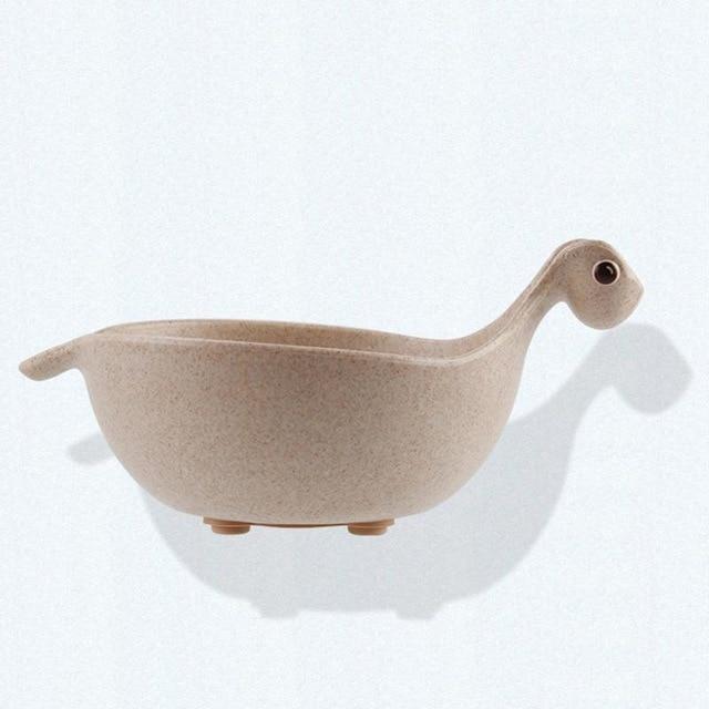Eco-Friendly Wheat Straw Dinosaur Bowls – BPA-Free, Lightweight & Unbreakable Kids Tableware