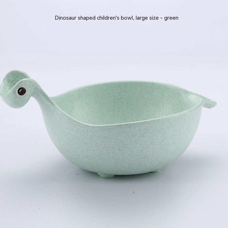 Eco-Friendly Wheat Straw Dinosaur Bowls – BPA-Free, Lightweight & Unbreakable Kids Tableware